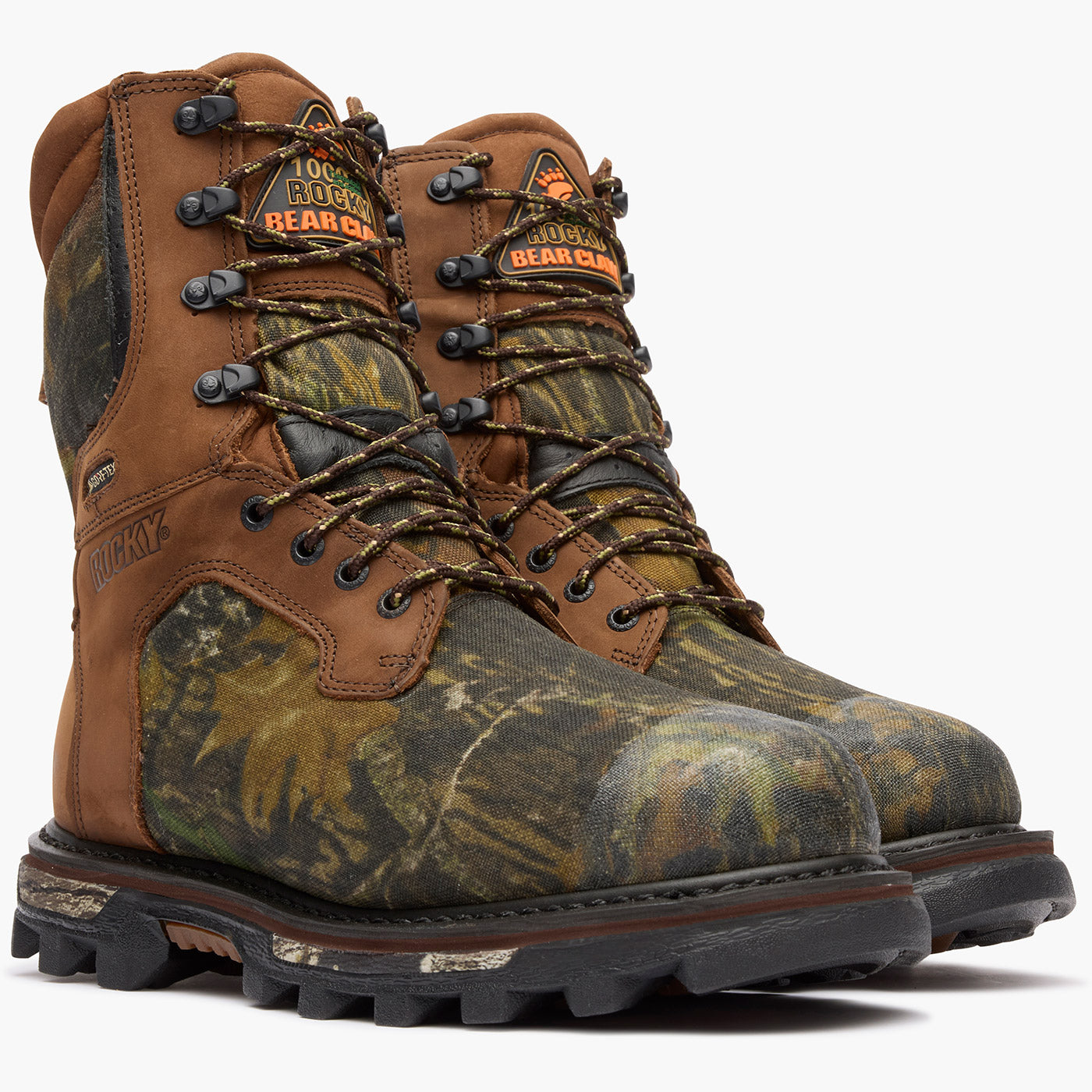 Rocky BearClaw GORE-TEX® Waterproof 1000G Insulated Hunting Boot - doublequarter