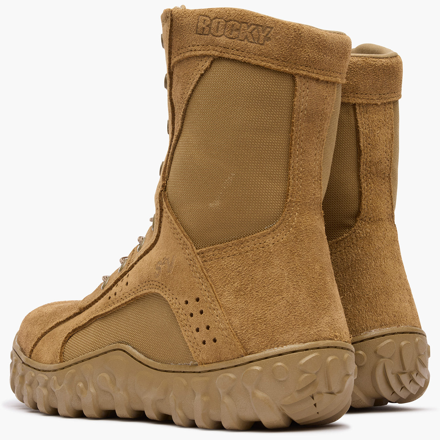 Rocky S2V Steel Toe Tactical Military Boot - doubleheel