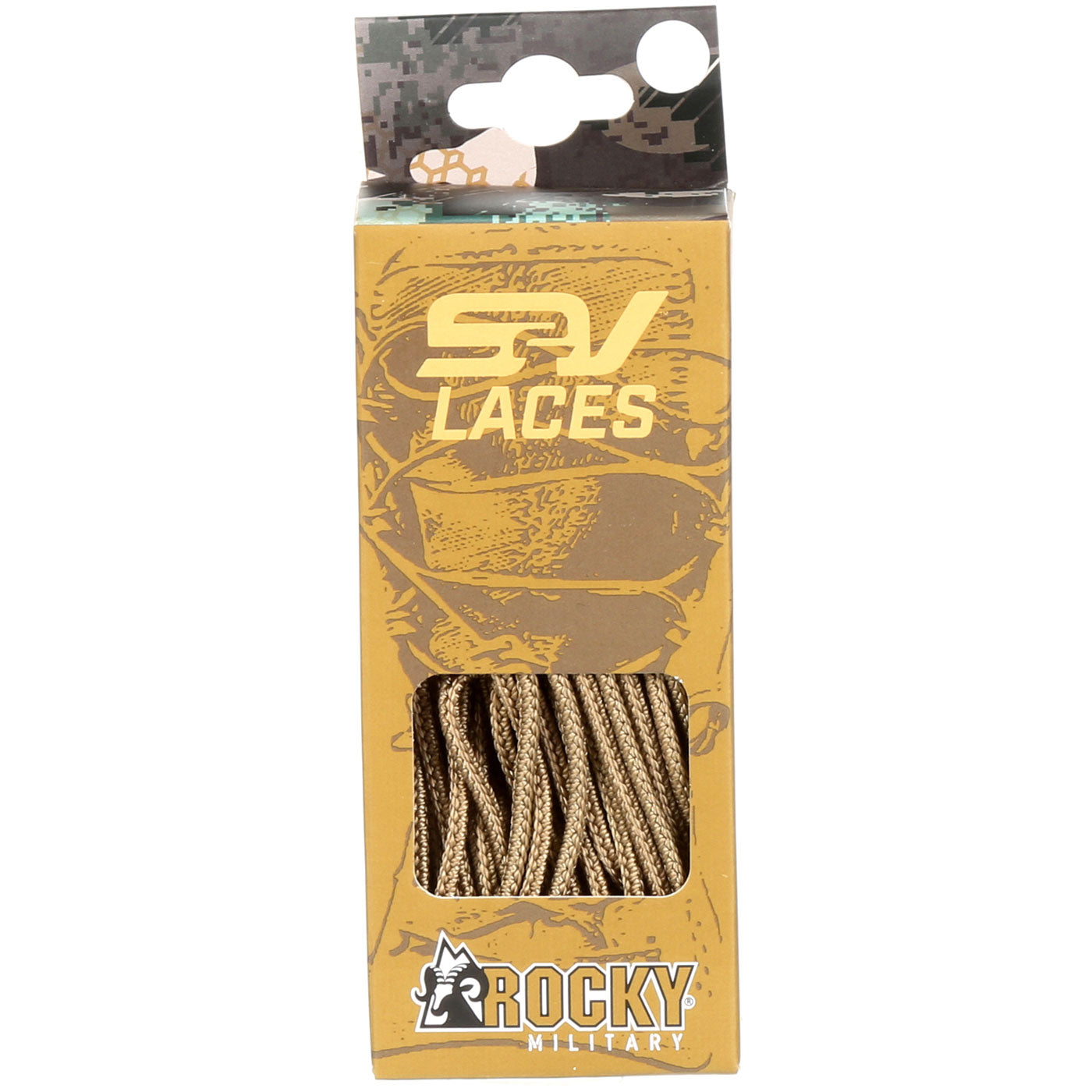 ""Rocky S2V 72"" Laces Coyote Brown" - profile"