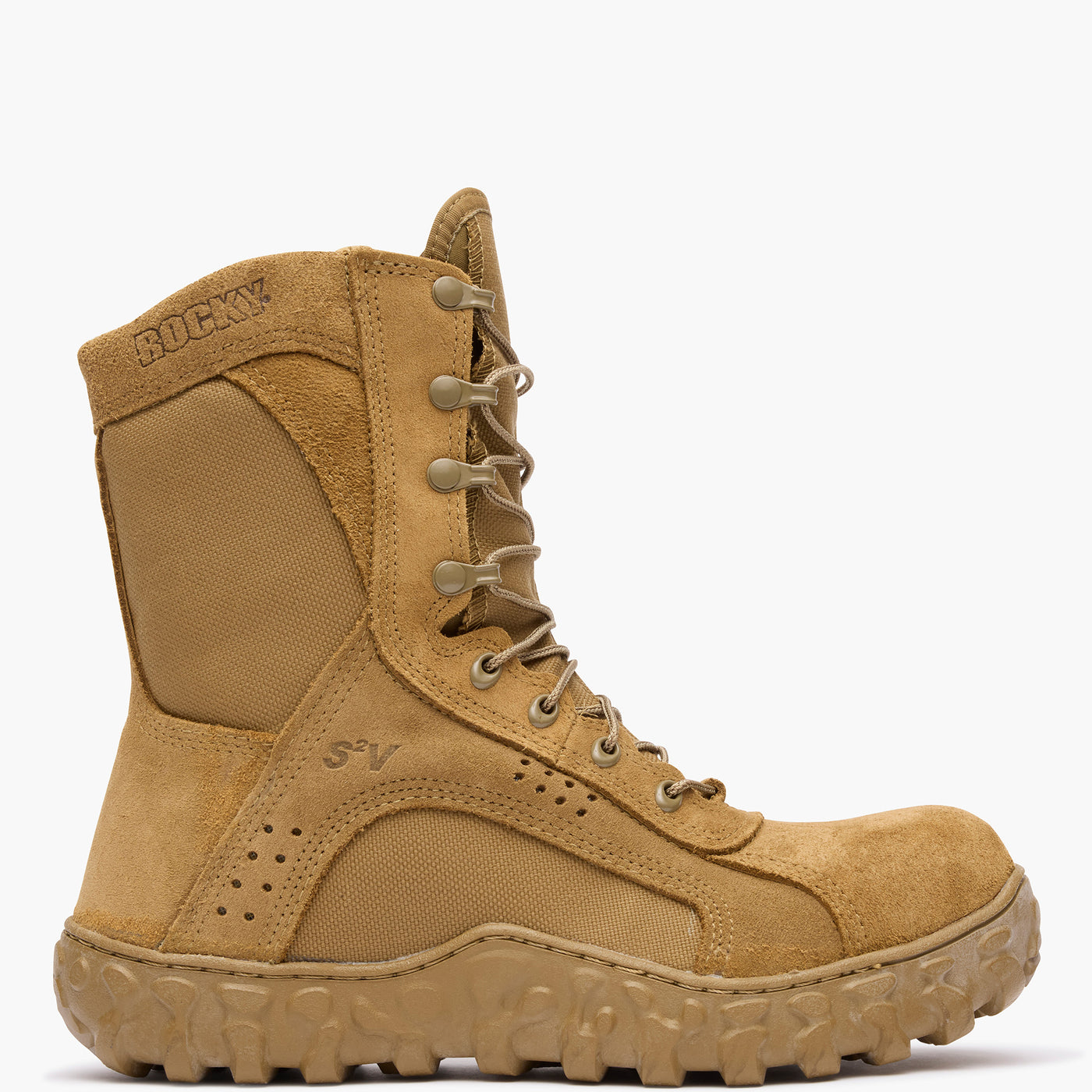 Rocky S2V Side Zip Composite Toe Tactical Military Boot - profile