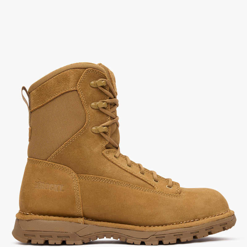""Rocky Portland 8"" Side Zip Composite Toe Public Service Boot" - profile"