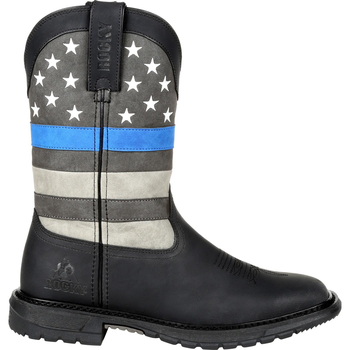 Rocky Blue Line Women's Western Boot - profile