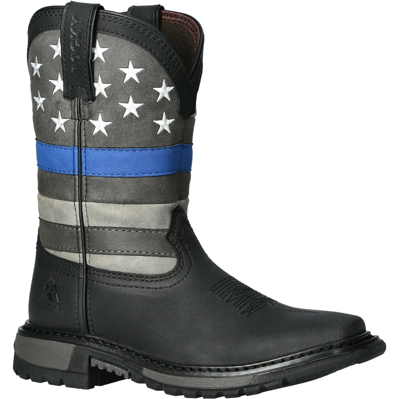 Rocky Blue Line Kid Western Boot - main