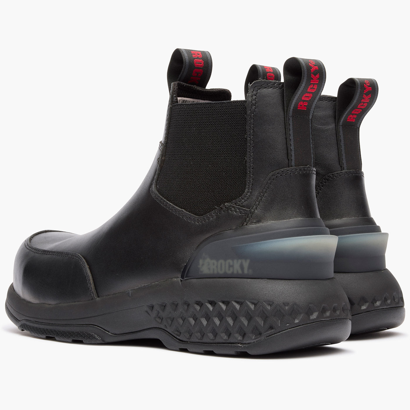 Rocky Code Red Station Slip-On Composite Toe Boot - doubleheel