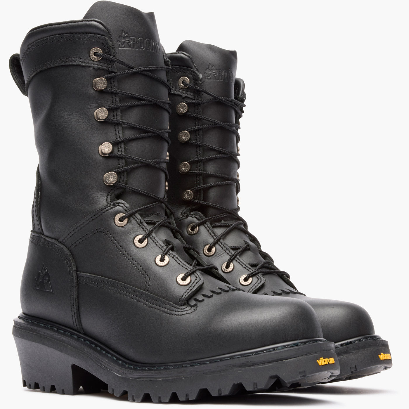 Rocky Code Red Hotshot Logger Fire Boot - doublequarter