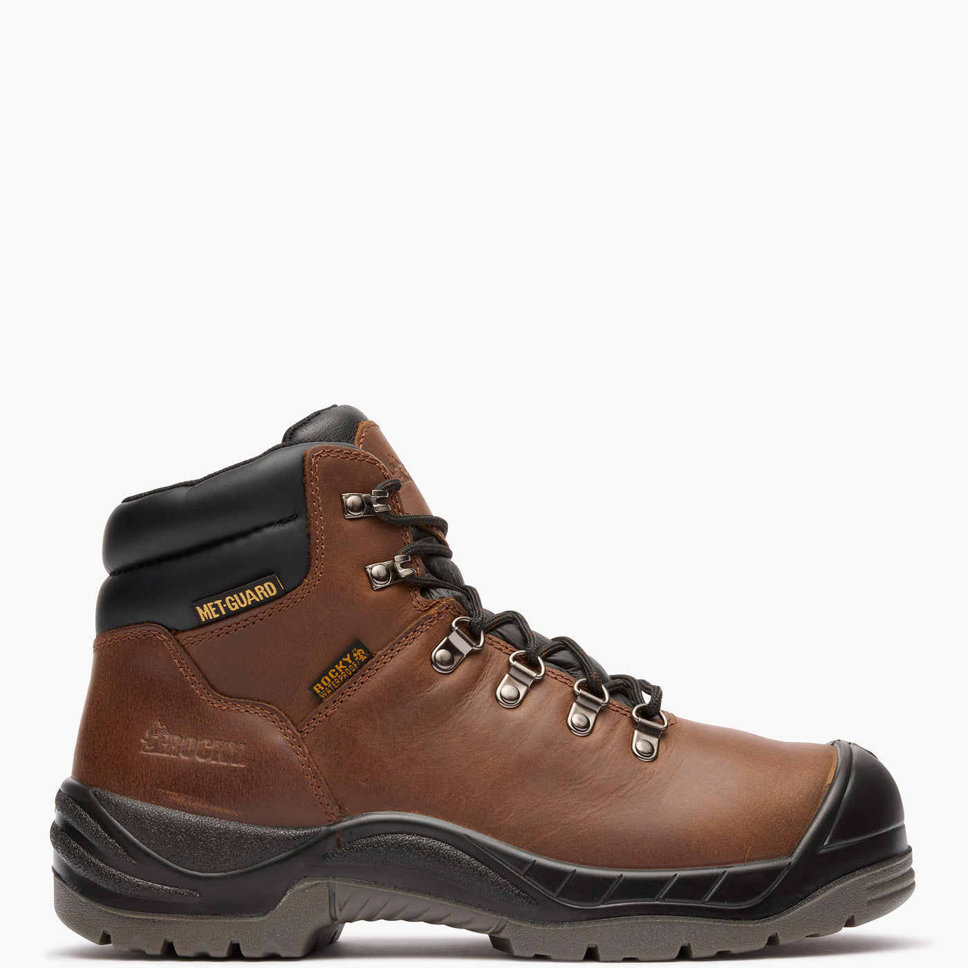 Rocky Worksmart Composite Toe Internal Met Guard Waterproof Work Boot - profile
