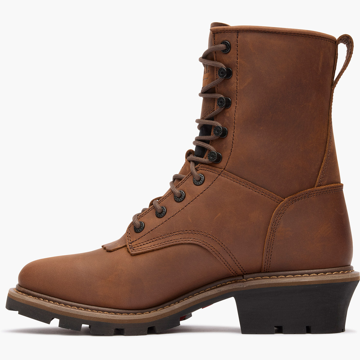 Rocky Square Toe Logger Waterproof Work Boot - profile
