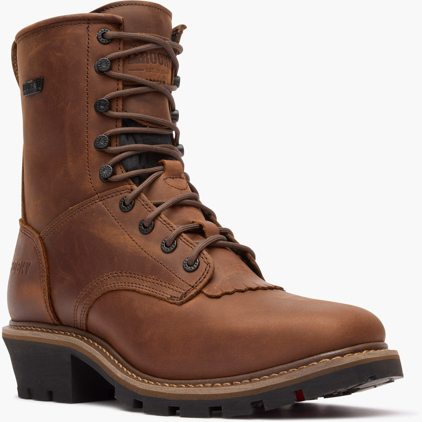 Rocky Square Toe Logger Waterproof Work Boot – Rocky Boots