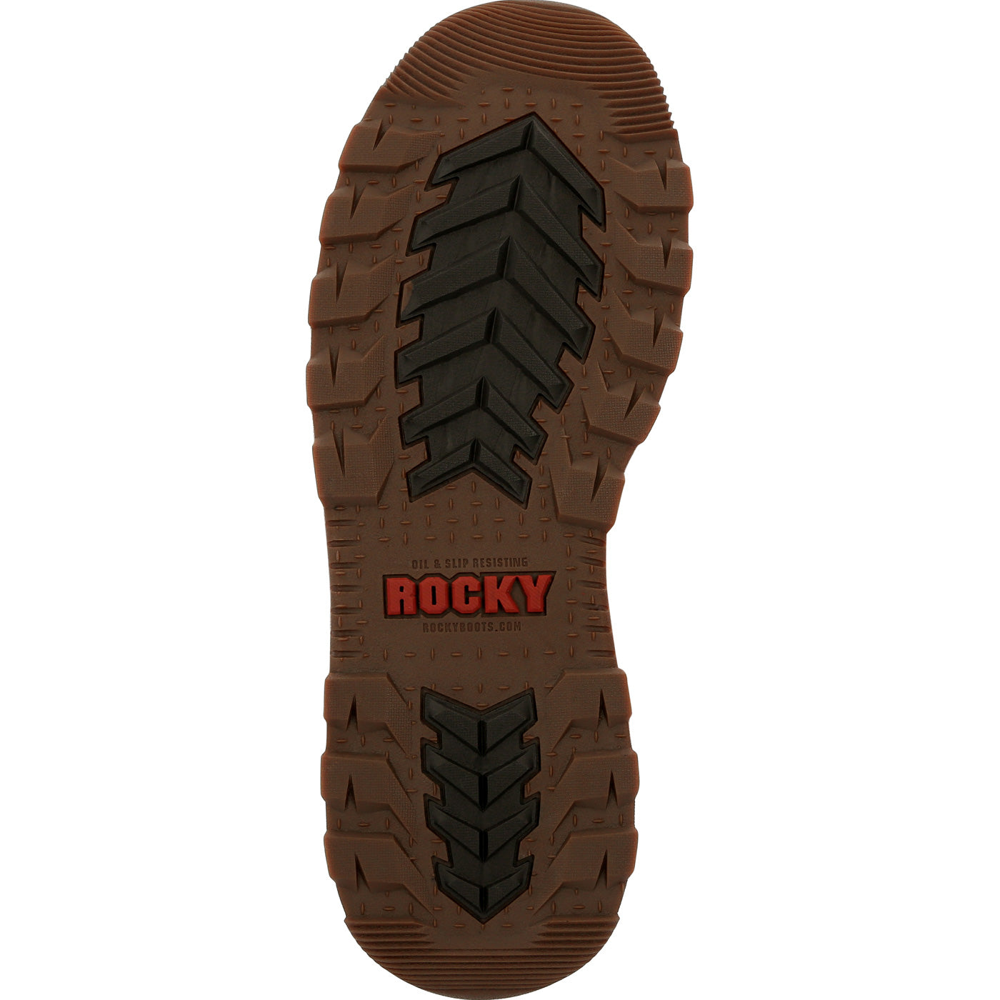 Rocky Rams Horn Composite Toe Waterproof Work Wedge - outsole