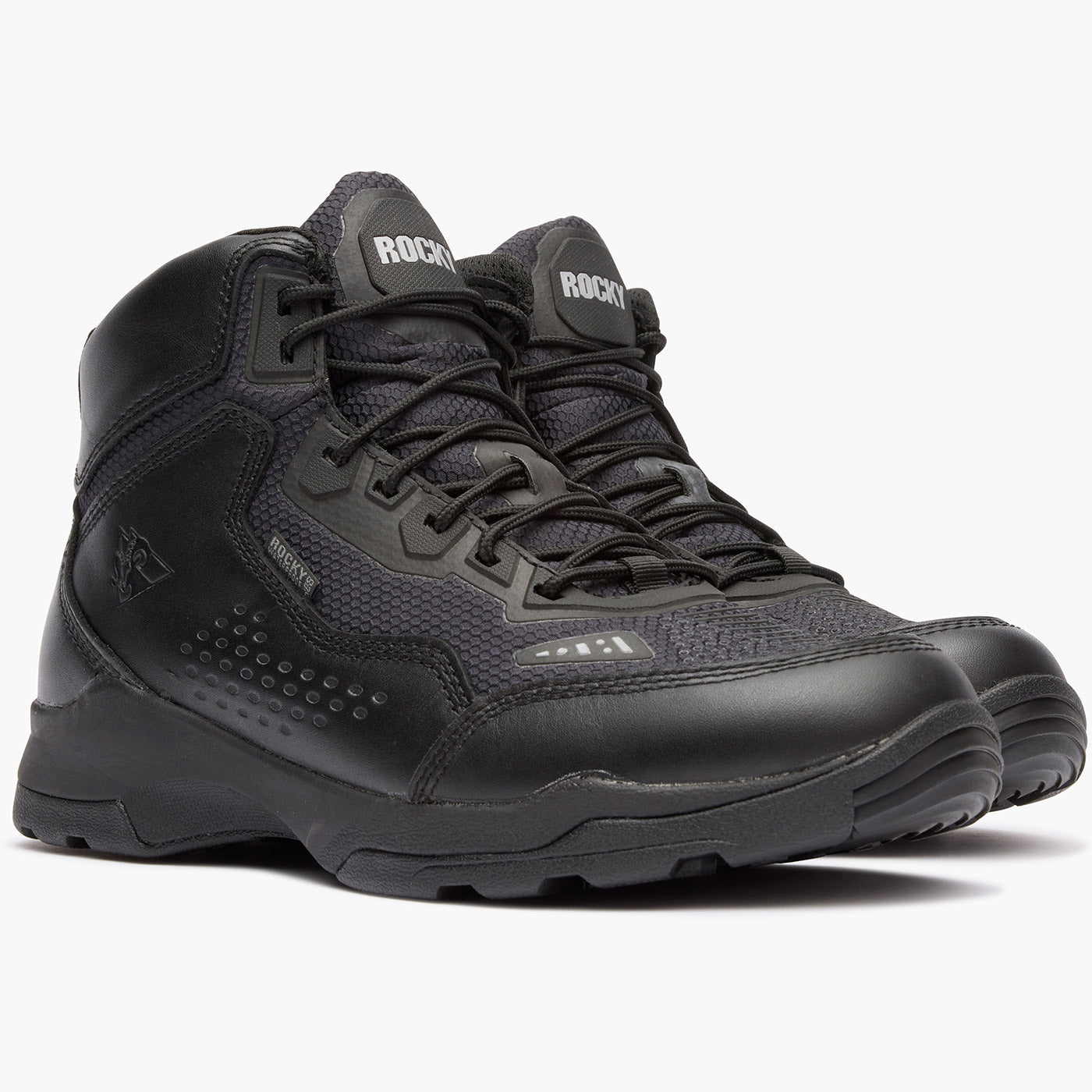 Rocky Industrial Athletix Women's Black Composite Toe Work Boot - doublequarter