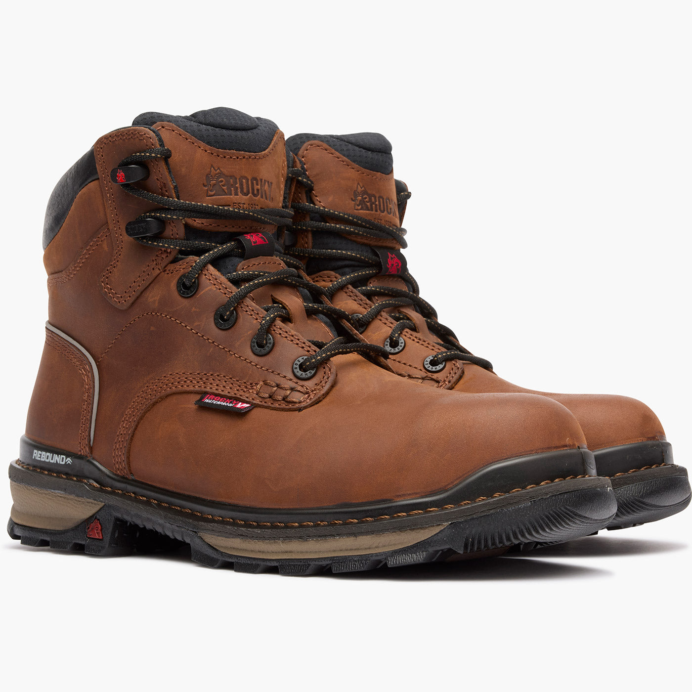 Rocky Rams Horn Waterproof Composite Toe Work Boot – Rocky Boots