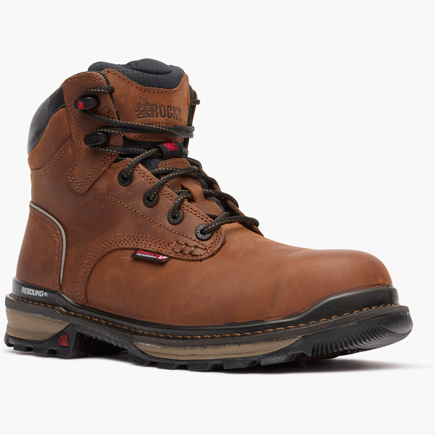 Rocky Rams Horn Waterproof Composite Toe Work Boot – Rocky Boots
