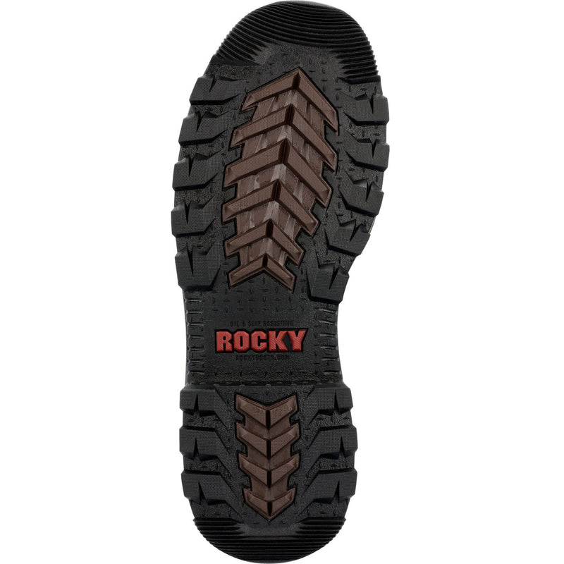 Rocky Rams Horn Waterproof Composite Toe Internal Met Guard Work Boot - outsole