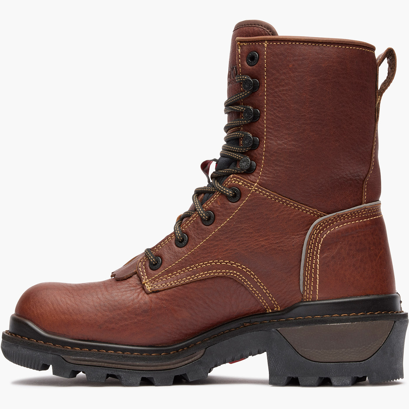 Rocky Rams Horn Logger Waterproof Composite Toe Work Boot - profile