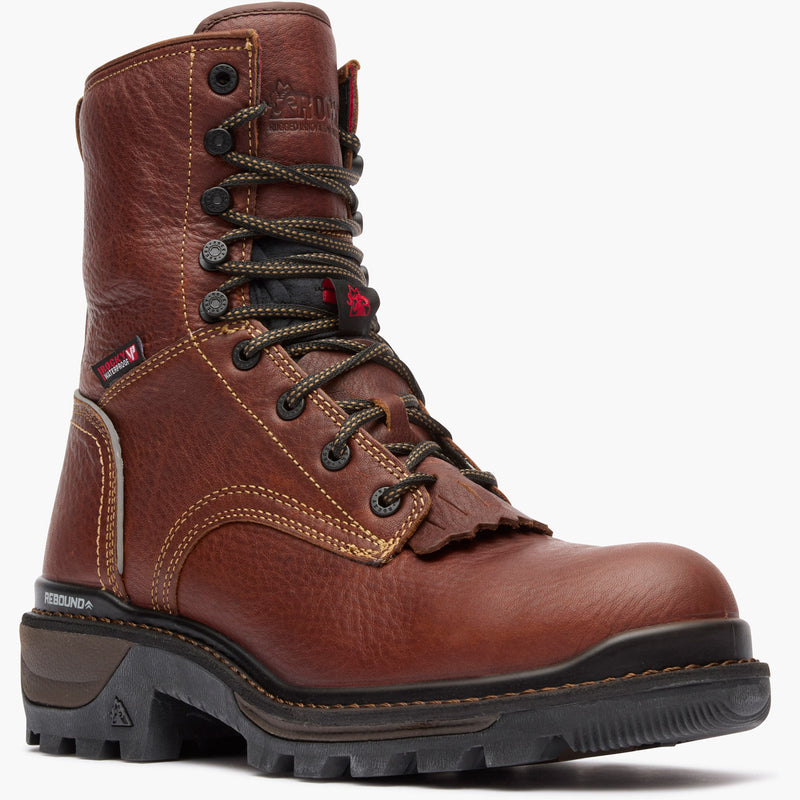 Rocky Rams Horn Logger Waterproof Composite Toe Work Boot - main