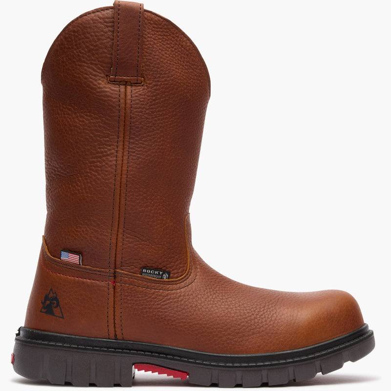 Rocky Worksmart Waterproof Composite Toe Pull-On Work Boot - profile