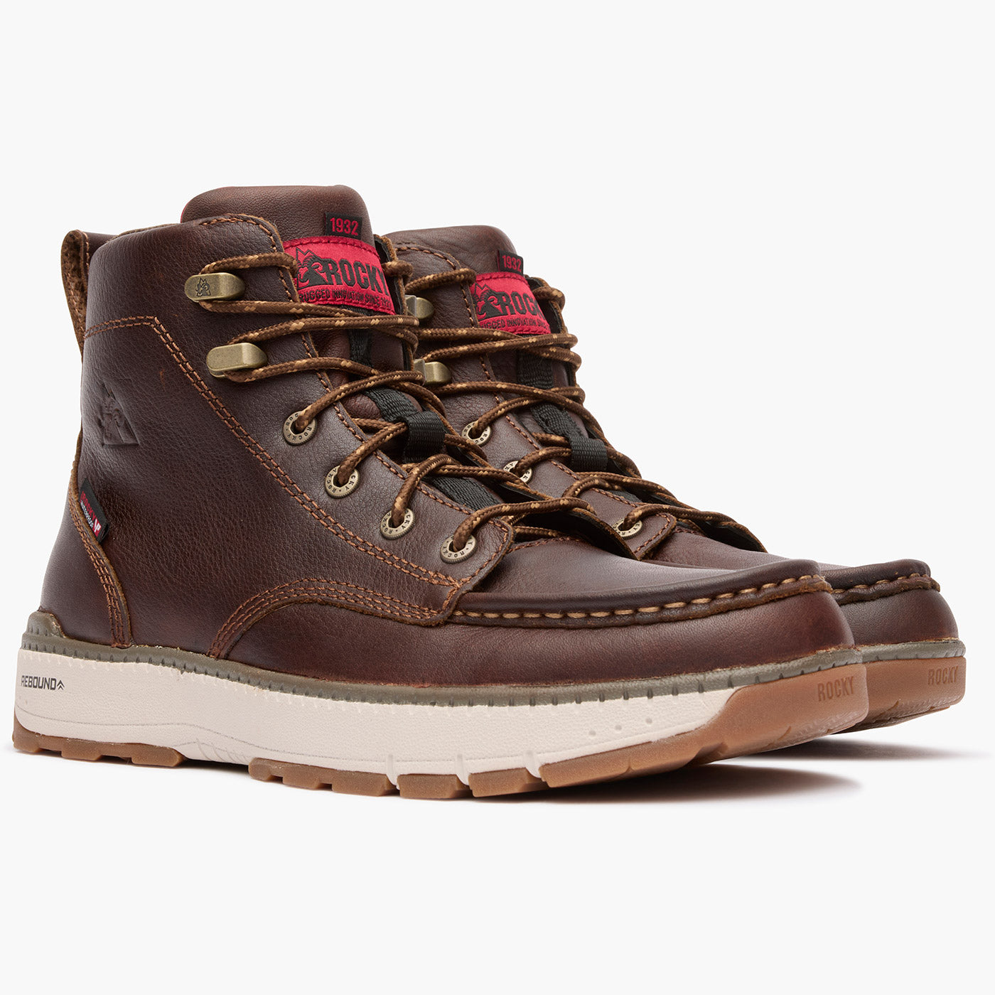 Rocky Rebound Wedge Waterproof Work Boot - doublequarter