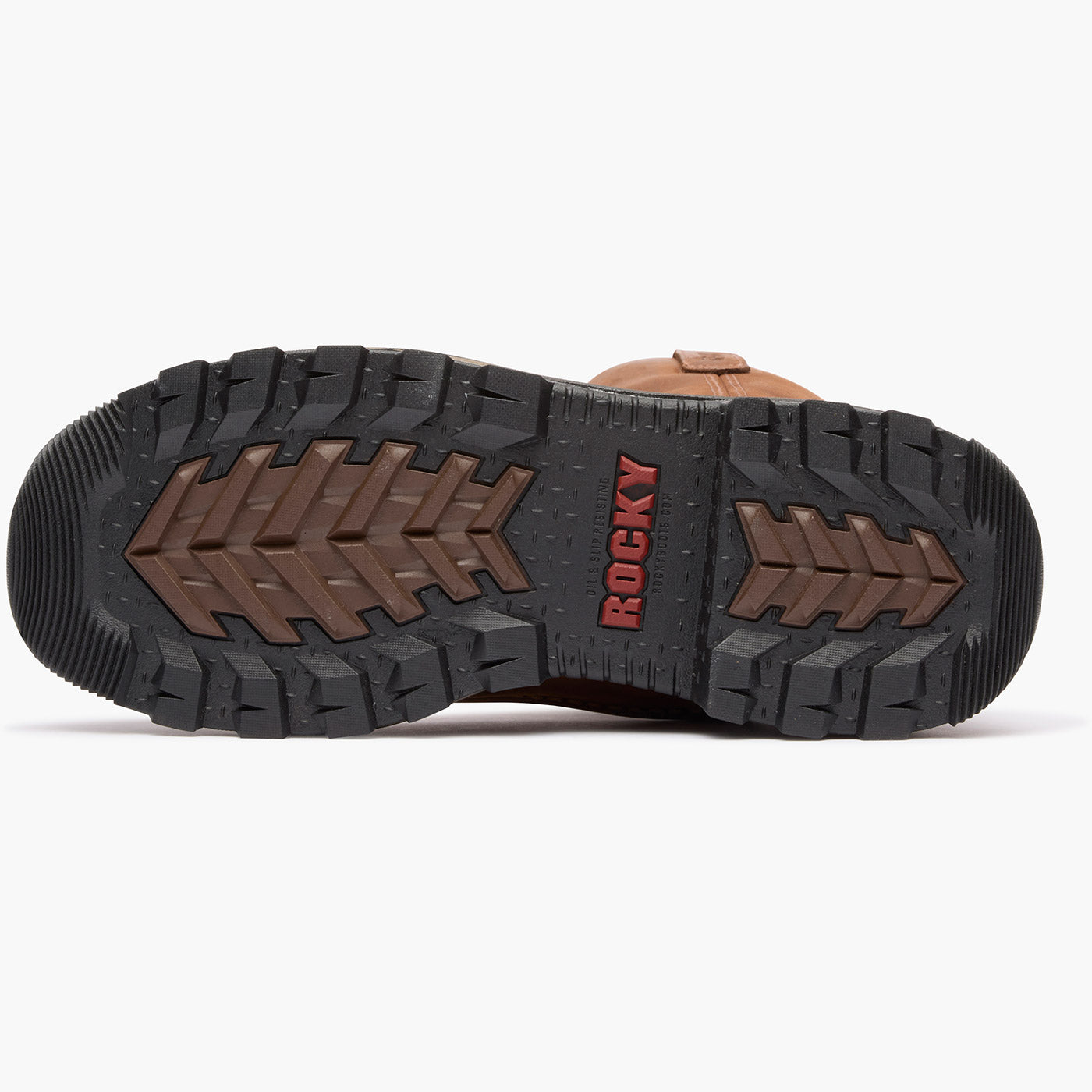Rocky Rams Horn Waterproof Pull-On Work Boot - outsole