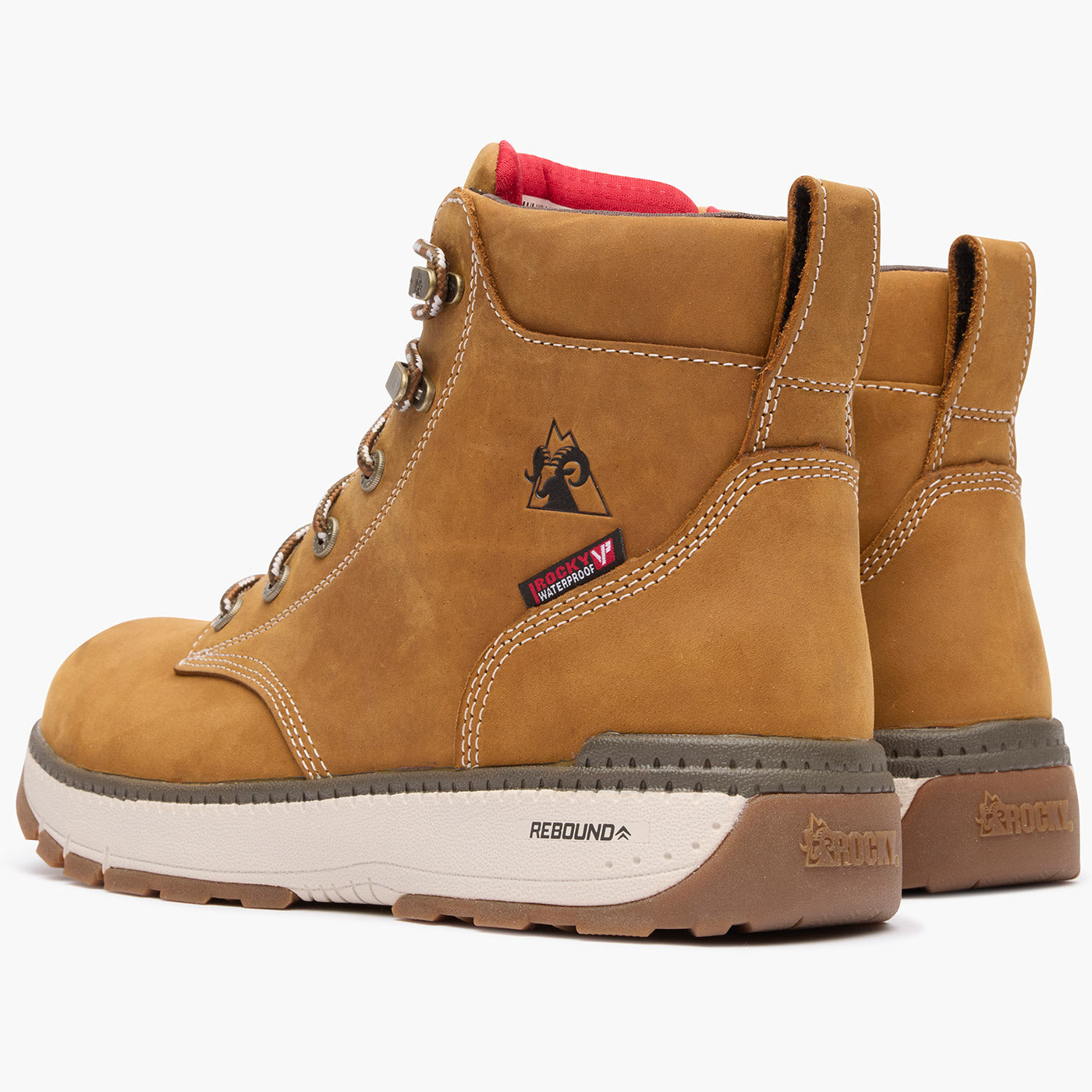 Rocky Rebound Wedge Waterproof Composite Toe Work Boot – Rocky Boots