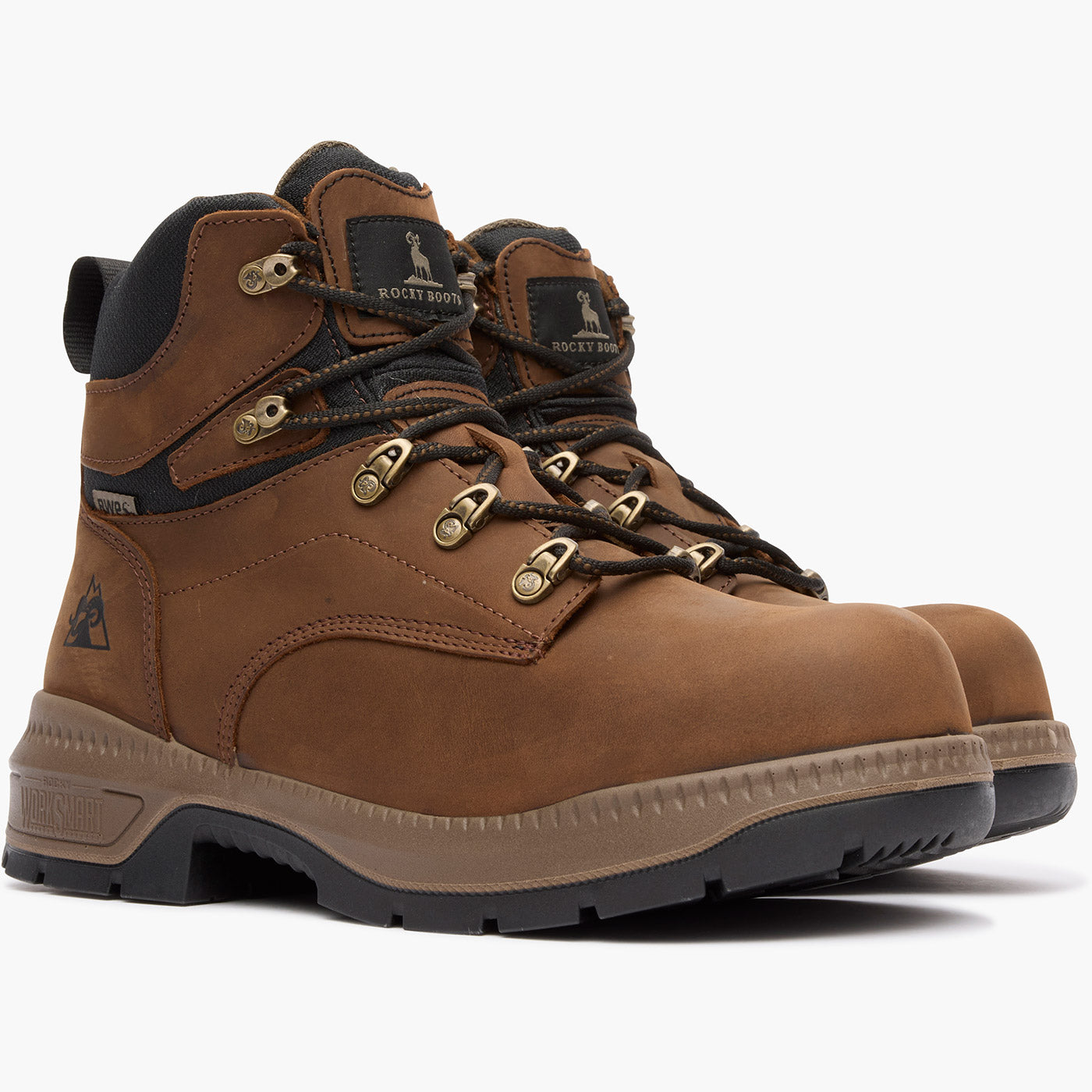 rockyman  Rocky Worksmart Waterproof Composite Toe Work Boot – Rocky Boots