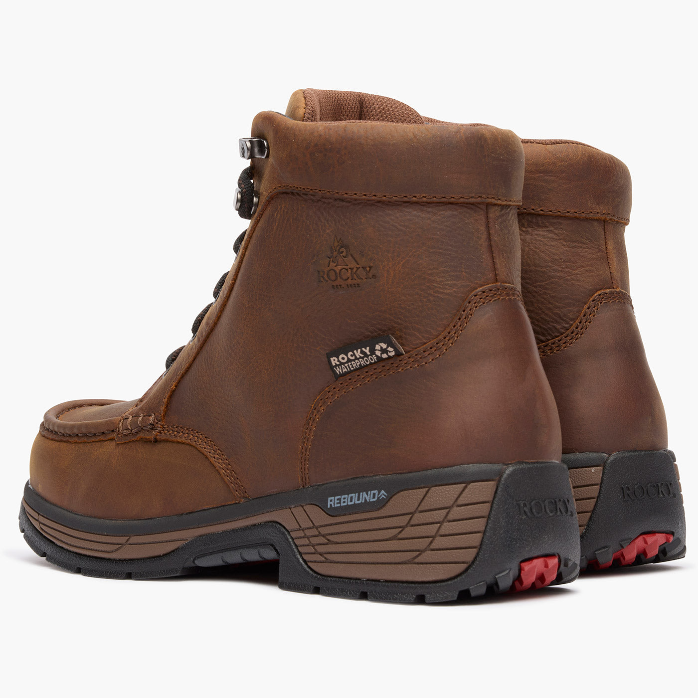 "Rocky Treadflex 6" Waterproof Work Boot - doubleheel"