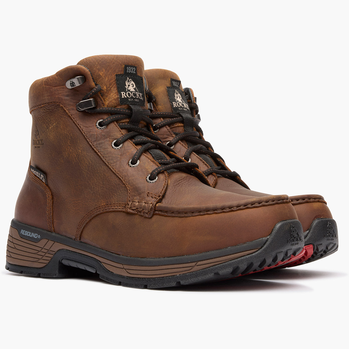 "Rocky Treadflex 6" Waterproof Work Boot - doublequarter"