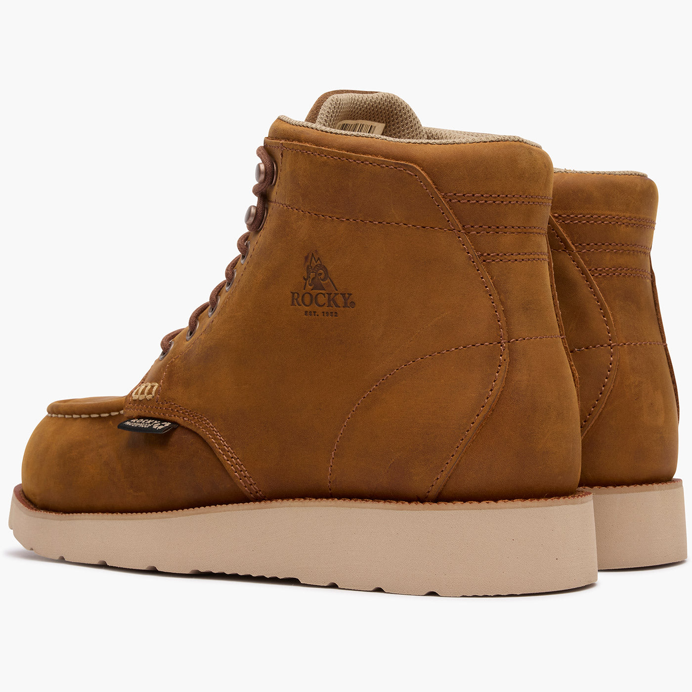 Rocky MonoCrepe Wedge 6” Composite Toe Work Boot – Rocky Boots