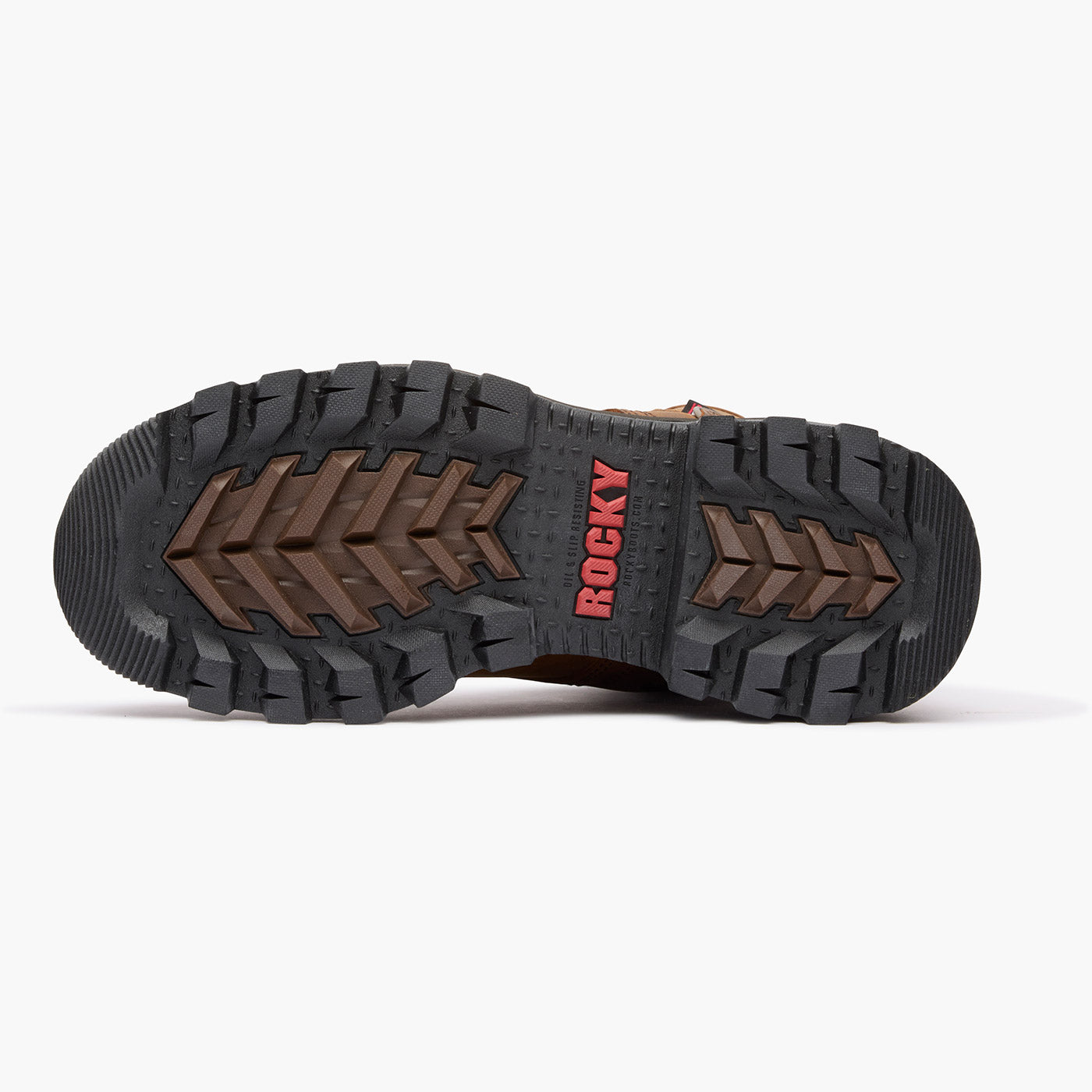 Rocky Rams Horn Logger Composite Toe Work Boot - outsole