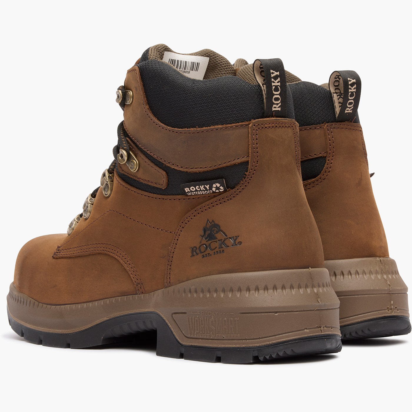 Rocky WorkSmart 6” Composite Toe Internal Met Guard Work Boot