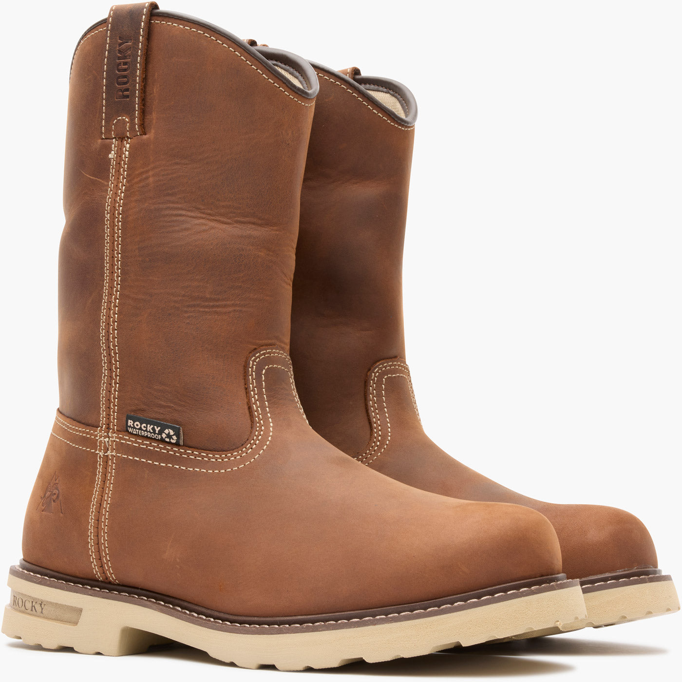 Rocky Grindstone XTR Pull-On Work Boots - doublequarter