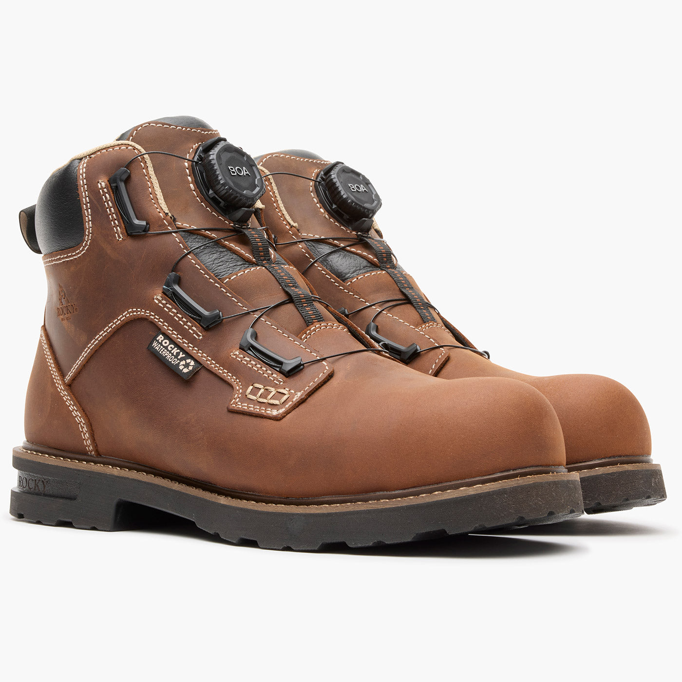 Rocky Grindstone XTR BOA Composite Toe Work Boot - doublequarter