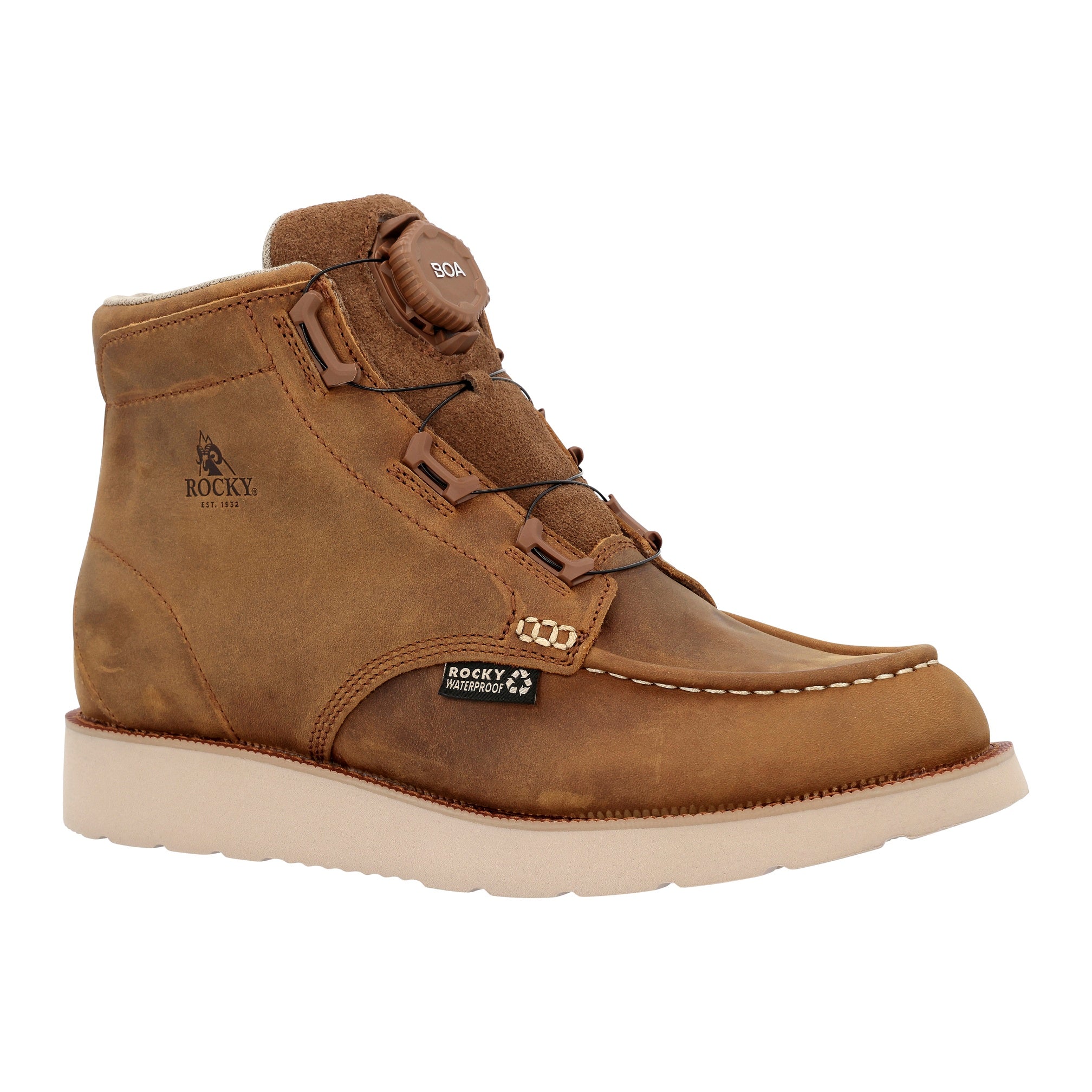 Rocky MonoCrepe Wedge BOA Work Boot