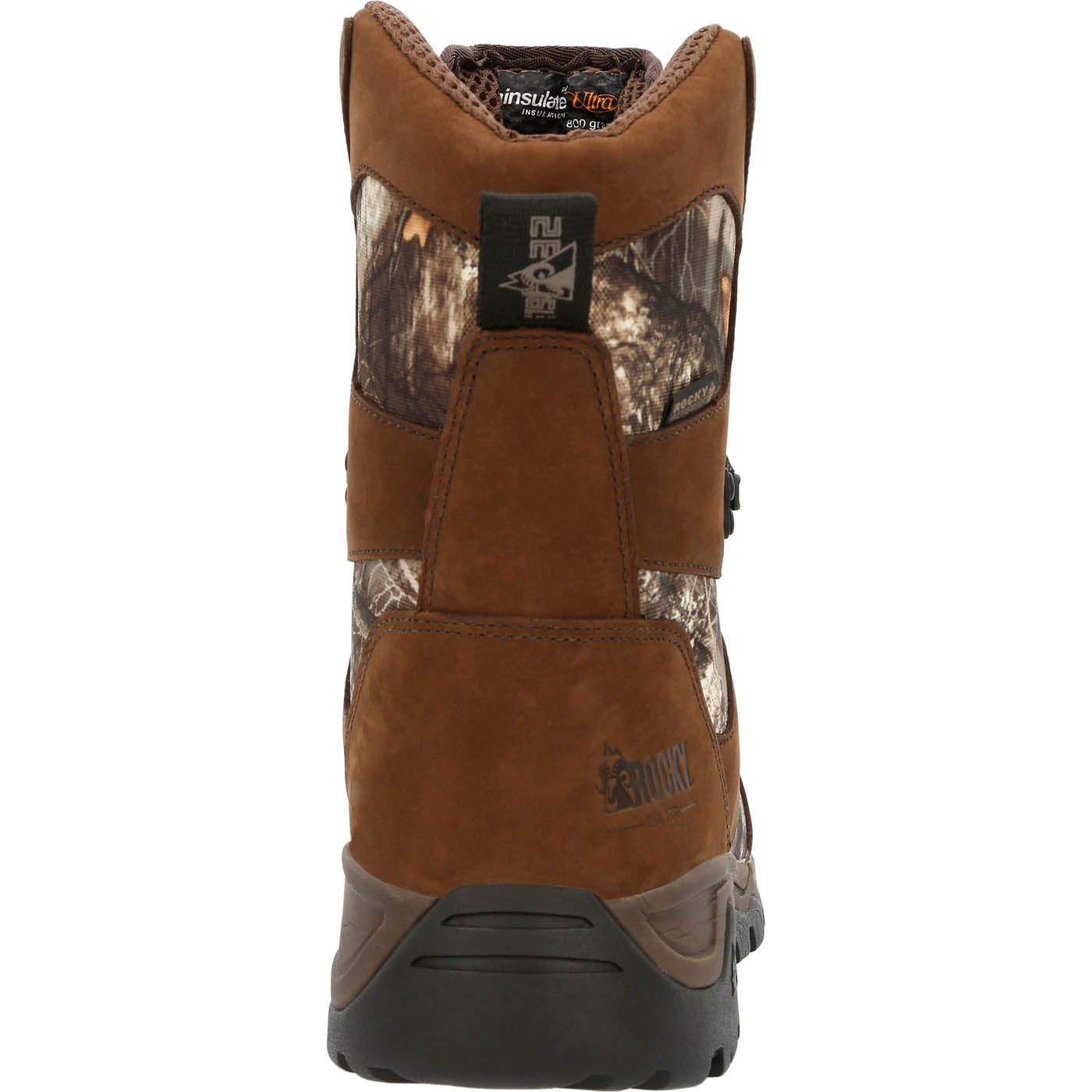 Rocky Red Mountain Waterproof 800g Insulated Outdoor Boot - back