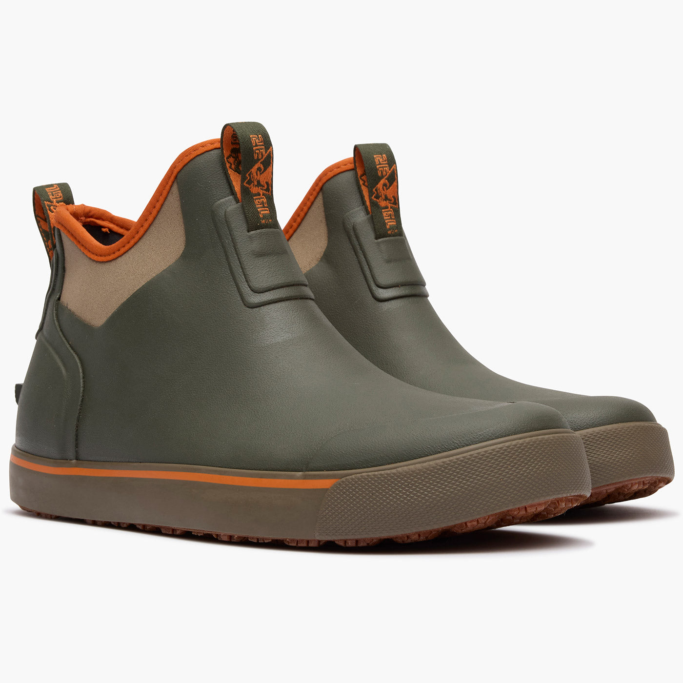 Rocky Dry-Strike Waterproof Green & Orange Deck Boot – Rocky Boots
