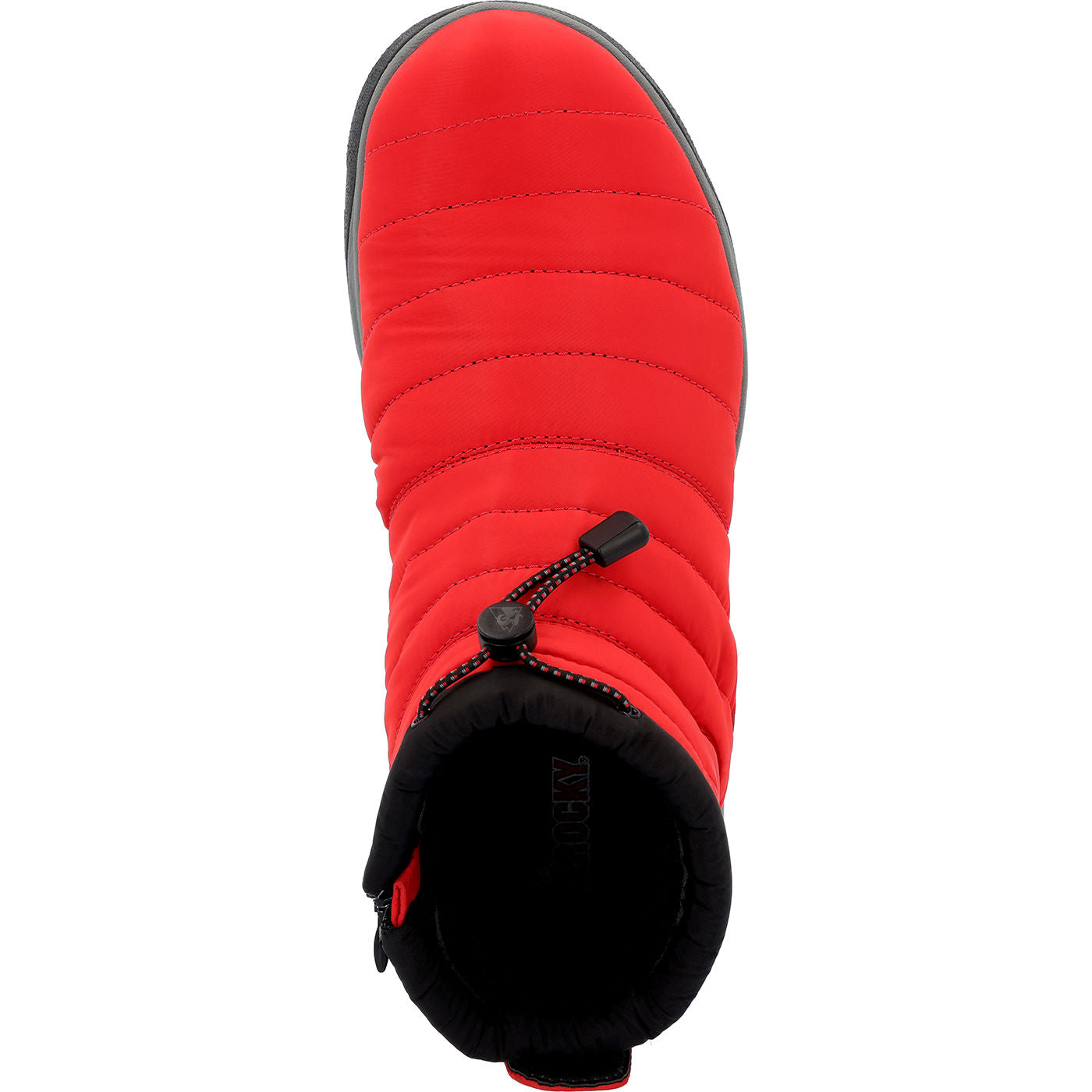 Rocky Campy Jams Red Side Zip Outdoor Shoe - birdseye