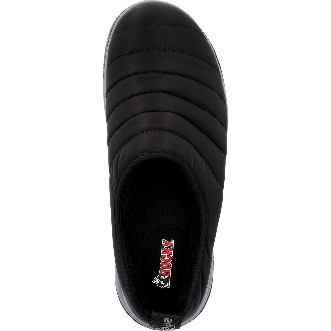 Rocky Campy Jams Black Slip-On Outdoor Shoe - birdseye