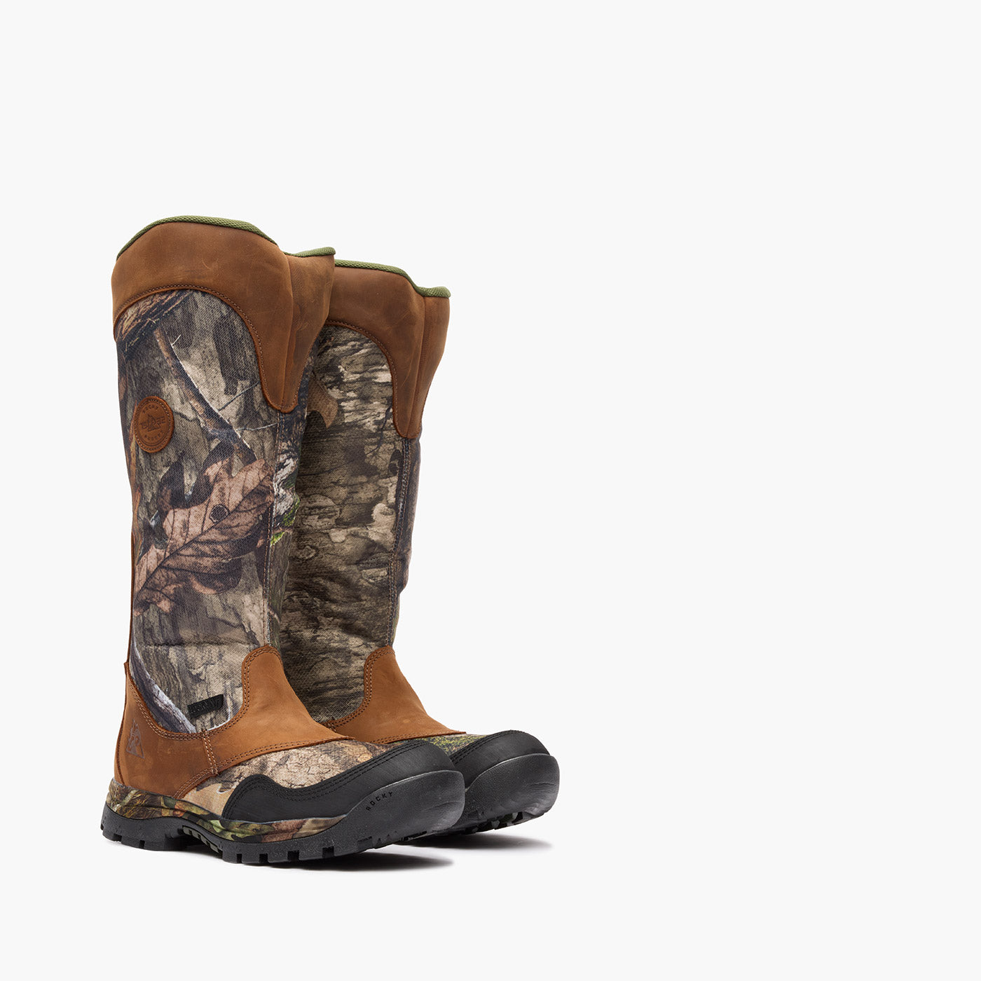 Rocky Lynx Snake Waterproof Zipper Pull-On Snake Boot - doublequarter