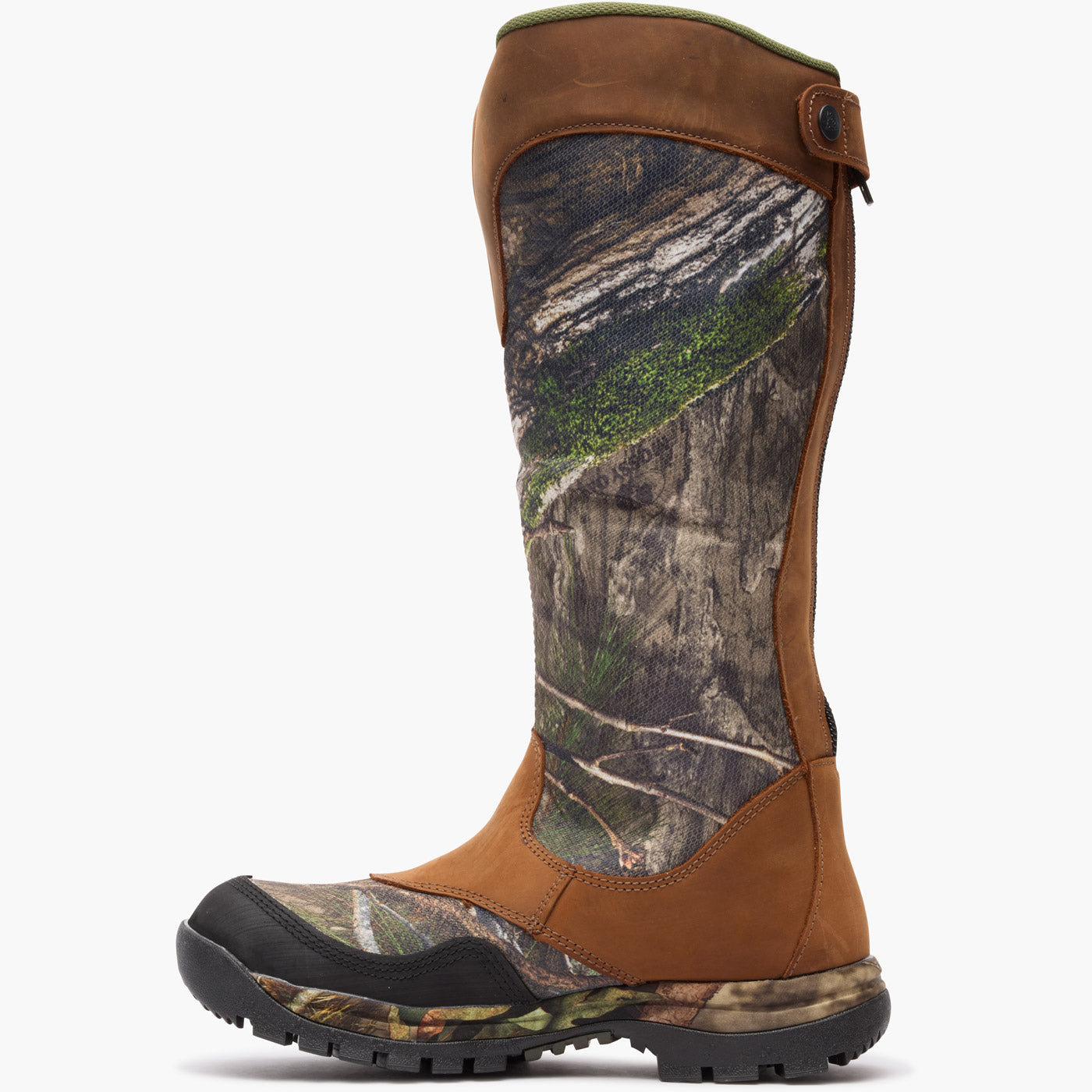 Rocky Lynx Snake Waterproof Zipper Pull-On Snake Boot - profile
