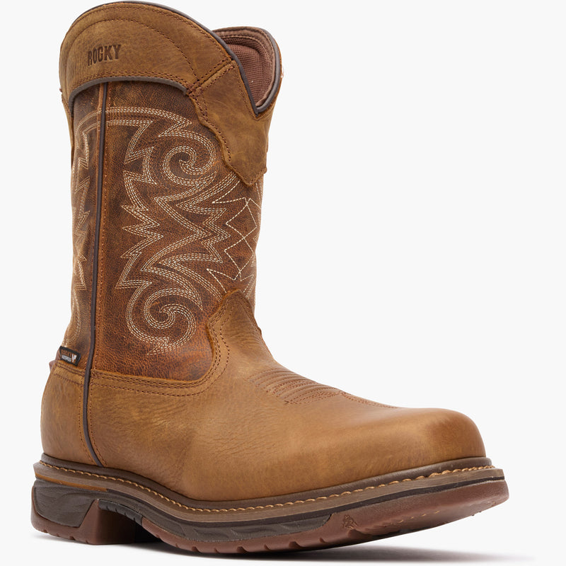 Rocky Iron Skull Composite Toe Waterproof Western Boot - main