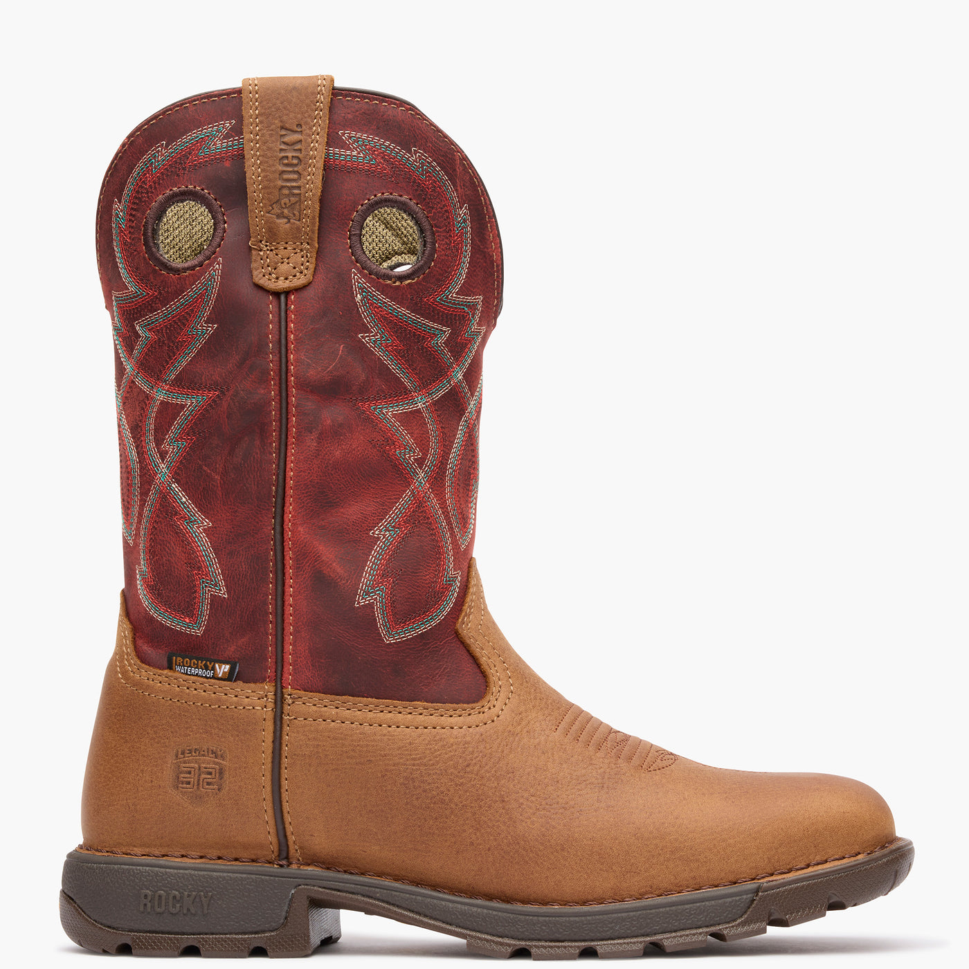 Rocky Legacy 32 Waterproof Western Boot - profile