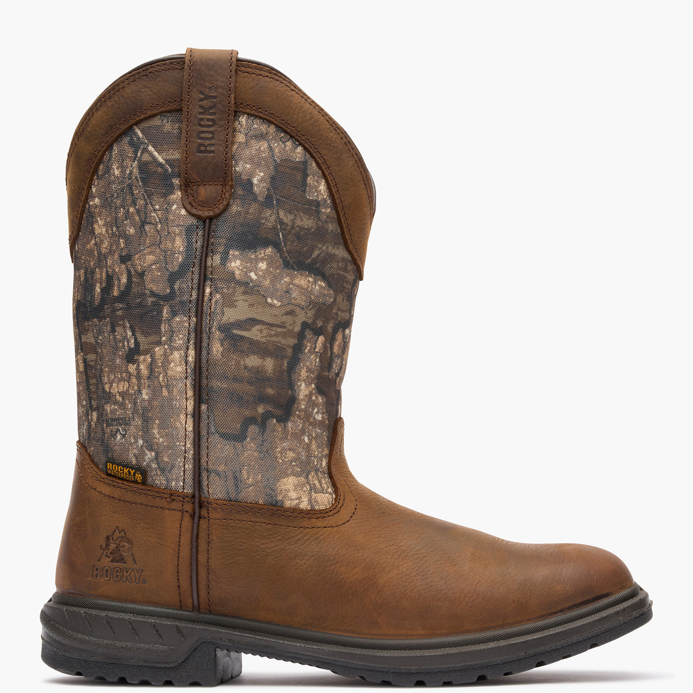 Rocky Worksmart 400G Insulated Waterproof Western Boot - profile