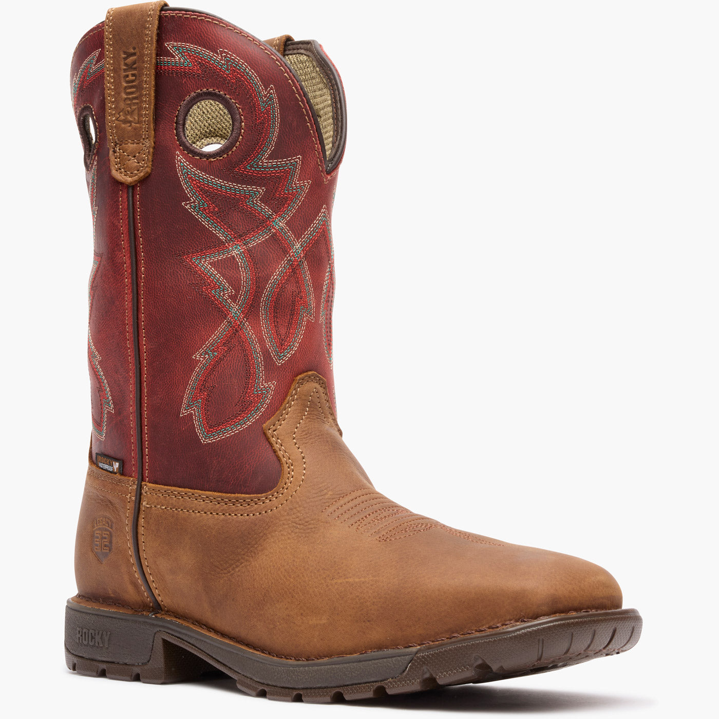 Rocky Legacy 32 Steel Toe Waterproof Western Boot - main