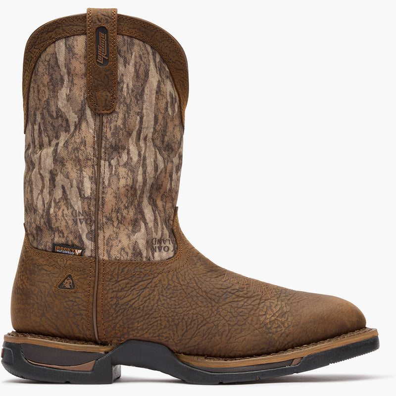 ""Rocky Long Range 11"" Waterproof Western Boot" - profile"