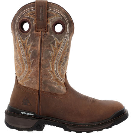 Rocky Rams Horn Western Boot