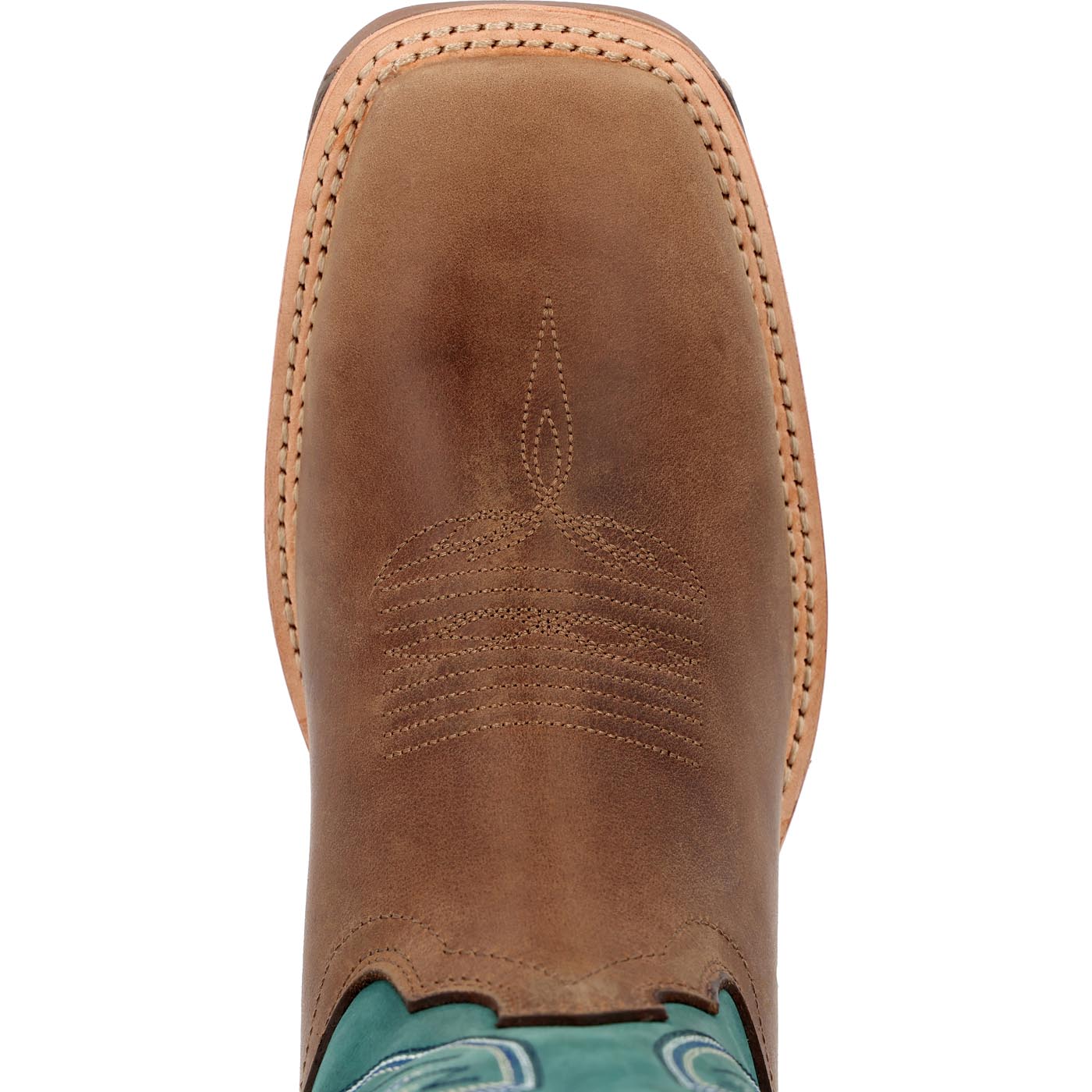 Rocky Tall Oaks Western Boot - birdseye