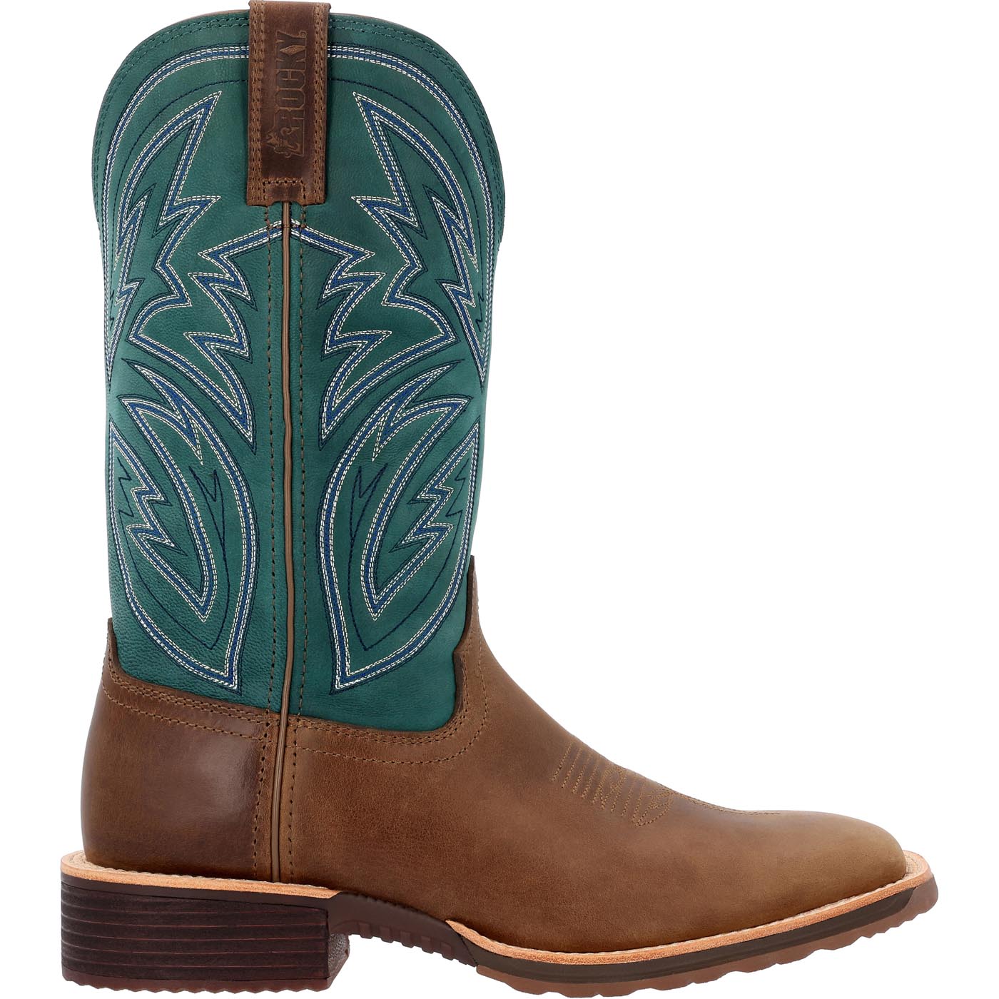 Rocky Tall Oaks Western Boot - profile