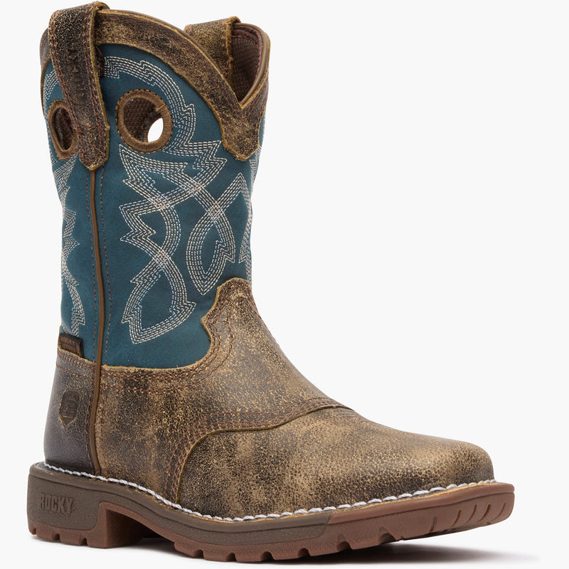 Rocky Little Kids' Legacy 32 Waterproof Western Boot - main