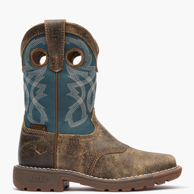 Rocky Little Kids' Legacy 32 Waterproof Western Boot - profile