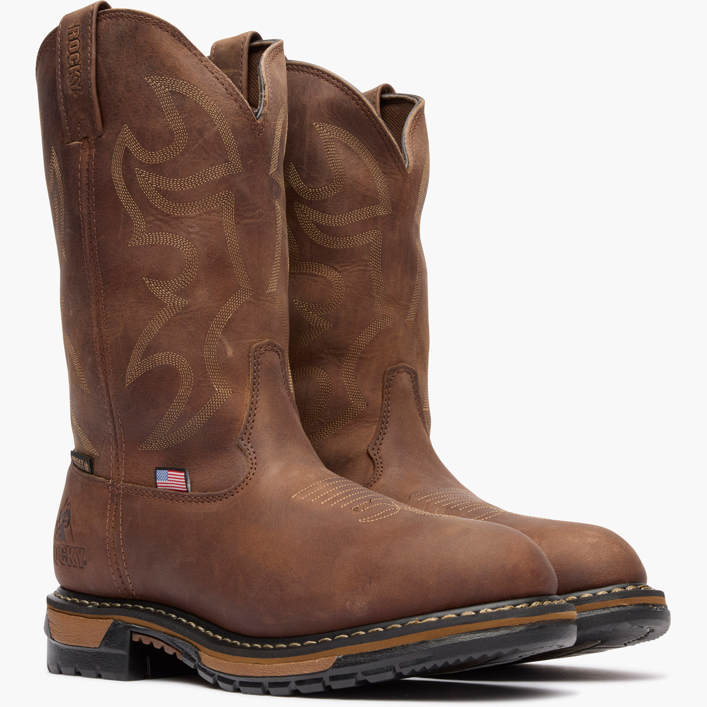Rocky Original Ride USA Western Boot - doublequarter