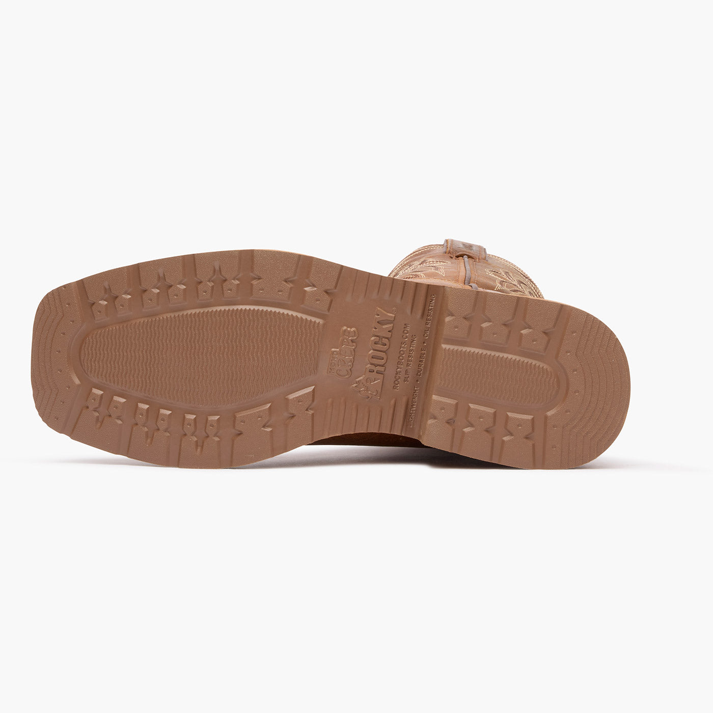 "Rocky MonoCrepe 12" Western Boot - outsole"